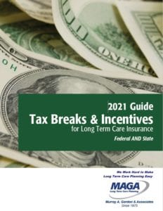 2021 Ltci Tax Breaks And Incentives
